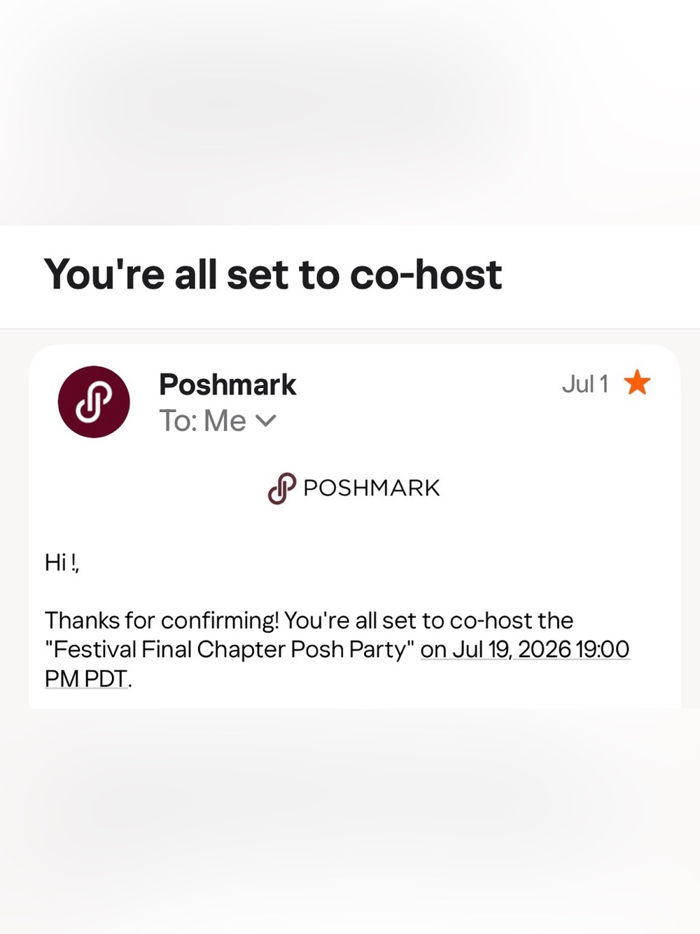Iβm Co-Hosting the Festival Final Chapter Style Posh Party! π - Picture 2 of 2